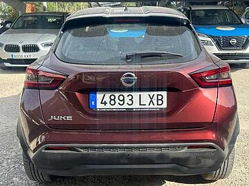 Nissan JUKE DIG-T 84 kW (114 CV) 6M/T Acenta Burgundy Metalizado Techo Midnight Black