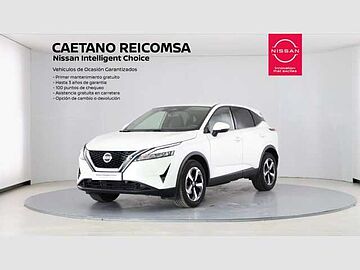 Nissan Qashqai DIG-T 103kW mHEV 4x2 N-GO Sapporo White (sólido)