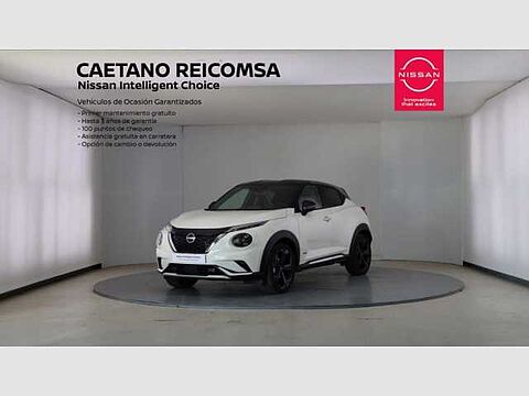 Nissan JUKE 1.6 Hybrid 105kW(145CV) Première Edition Lunar White Metalizado Techo Midnight Black
